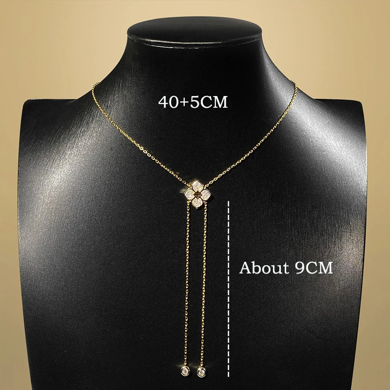 Smyoue Full Moissanite Necklaces