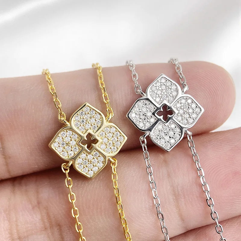 Smyoue Full Moissanite Necklaces