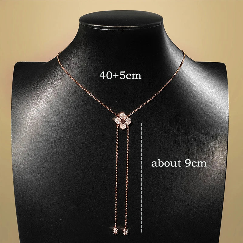 Smyoue Full Moissanite Necklaces