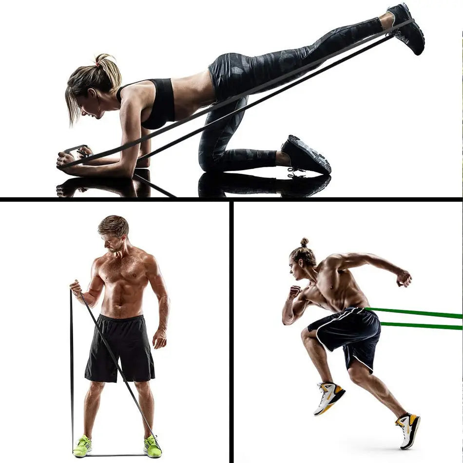 20~230lbs Heavy-Duty Resistance Band