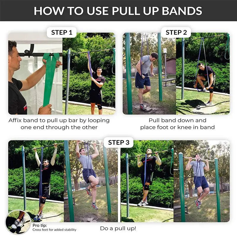 20~230lbs Heavy-Duty Resistance Band
