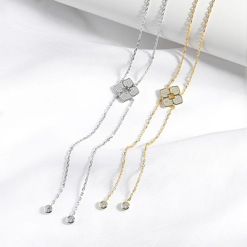 Smyoue Full Moissanite Necklaces