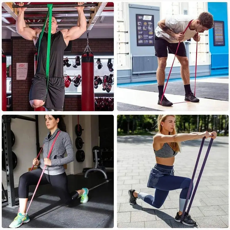 20~230lbs Heavy-Duty Resistance Band