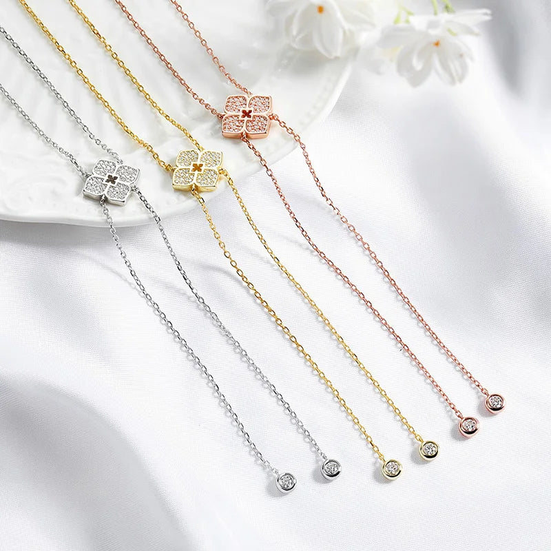 Smyoue Full Moissanite Necklaces